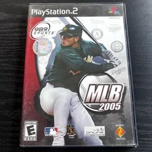 Sony Playstation 2 PS2 MLB 2005 Major League Baseball Preowned Untested Scratch